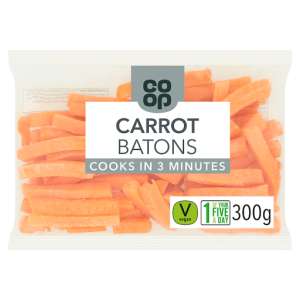 Co-op Carrot Batons 300g