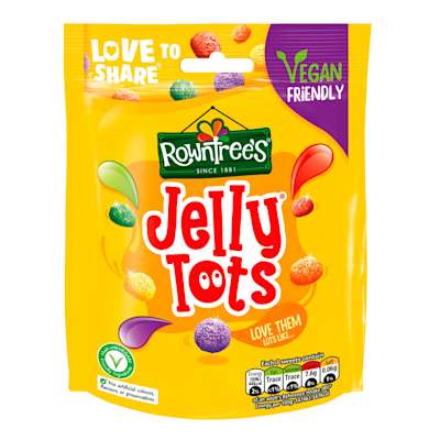 Rowntree's Jelly Tots Sharing Bag 150g Rowntree's Jelly Tots Sharing Bag 150g
