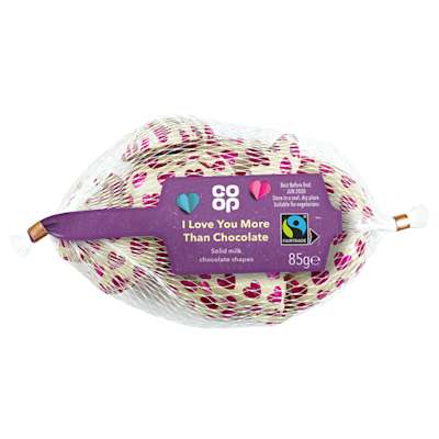 Co-op I Love You More Than Chocolate 85g Co-op I Love You More Than Chocolate 85g