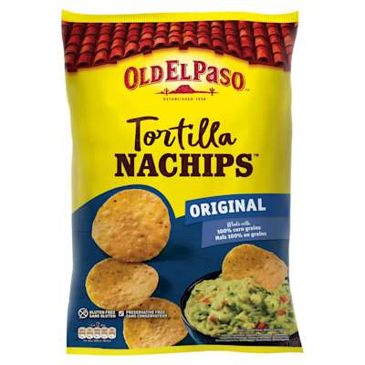 Old El Paso Tortilla Nachips 185g Old El Paso Tortilla Nachips 185g