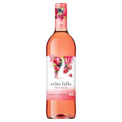 Echo Falls Summer Berries Fruit Fusion 75cl Echo Falls Summer Berries Fruit Fusion 75cl