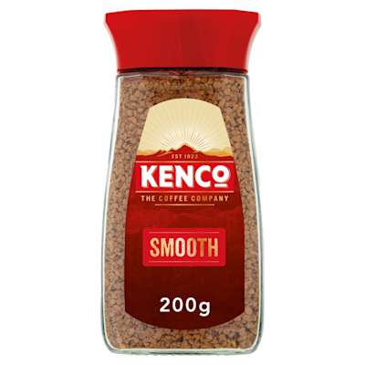Kenco Smooth Freeze-Dried Coffee 200g Kenco Smooth Freeze-Dried Coffee 200g