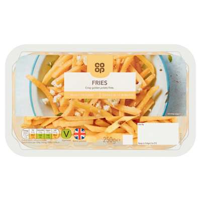 Co-op Skinny Fries 250g Co-op Skinny Fries 250g