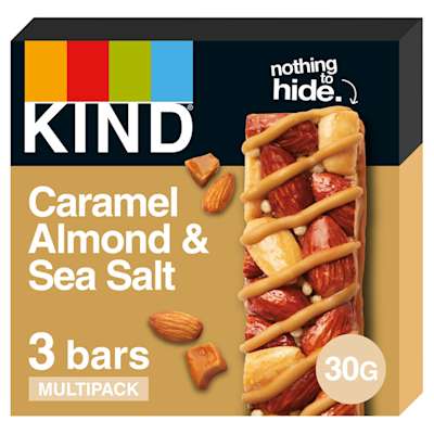 Kind Caramel Almond & Sea Salt 3x30g Kind Caramel Almond & Sea Salt 3x30g