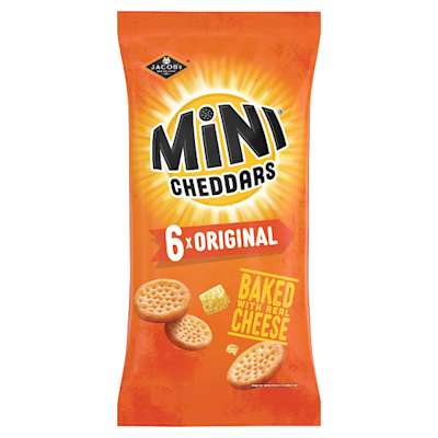 Jacob's Mini Cheddars 6pk Jacob's Mini Cheddars 6pk