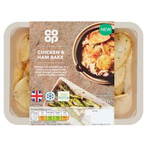 Co-op Traditional Chicken and Ham Bake 400g Co-op Traditional Chicken and Ham Bake 400g