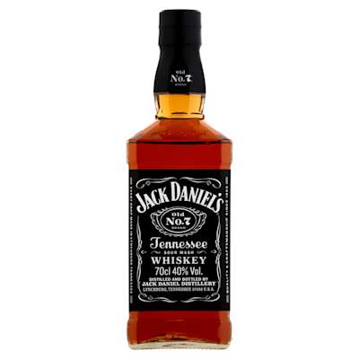 Jack Daniels Tennessee Whiskey 70cl Jack Daniels Tennessee Whiskey 70cl