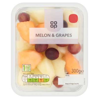 Co-op Melon and Grape 300g Co-op Melon and Grape 300g
