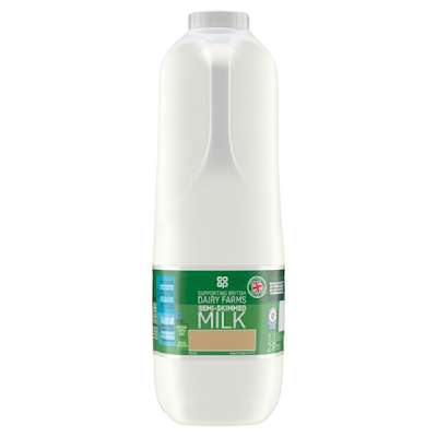 Co-op 2 Pint Fresh Semi-skimmed Milk 1.136ltr Co-op 2 Pint Fresh Semi-skimmed Milk 1.136ltr
