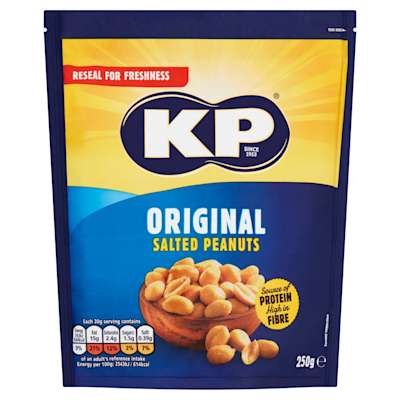 KP Original Salted Peanuts 250g KP Original Salted Peanuts 250g