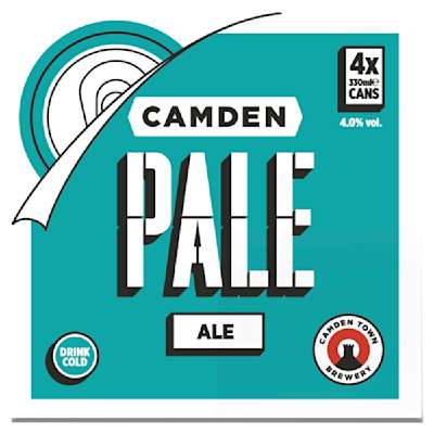 Camden Pale Ale Can 4 x 330ml Camden Pale Ale Can 4 x 330ml