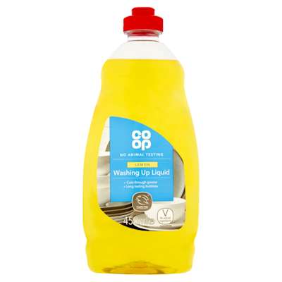 Co-op Lemon Washing Up Liquid 450ml Co-op Lemon Washing Up Liquid 450ml
