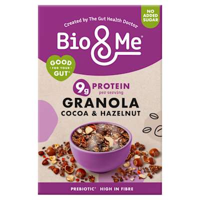 Bio&Me Hazelnut & Cocoa Gut-Loving Granola 360g Bio&Me Hazelnut & Cocoa Gut-Loving Granola 360g
