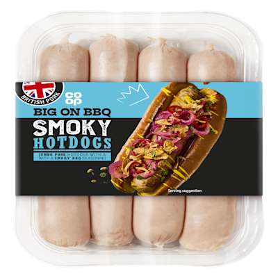 Co-op Hot Dog Sausages 400g Co-op Hot Dog Sausages 400g