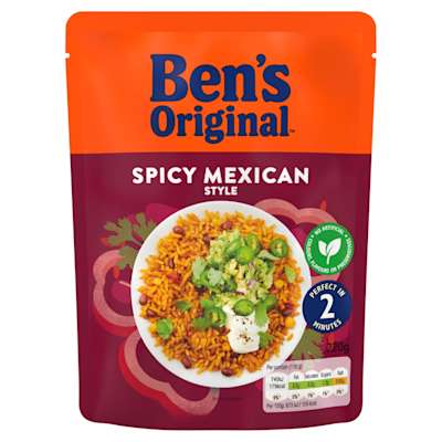 Ben's Original Spicy Mexican Microwave Rice 220g Ben's Original Spicy Mexican Microwave Rice 220g