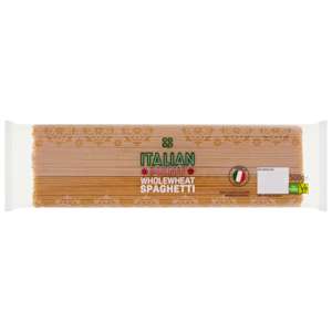 Co-op Italian Menu Wholewheat Spaghetti 500g Co-op Italian Menu Wholewheat Spaghetti 500g