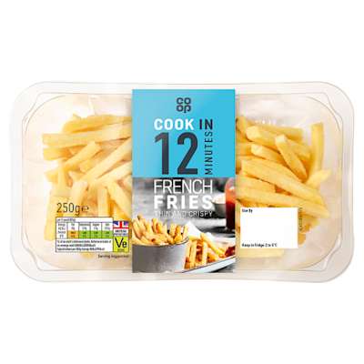 Co-op Skinny Fries 250g Co-op Skinny Fries 250g