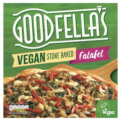 Goodfellas Vegan Falafel Pizza 377g Goodfellas Vegan Falafel Pizza 377g
