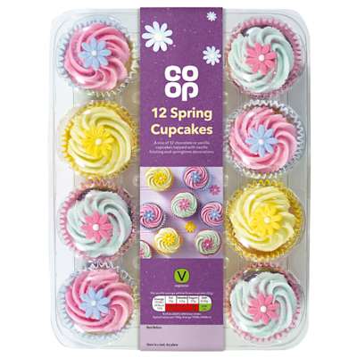 Co-op 12 Spring Cupcakes Co-op 12 Spring Cupcakes