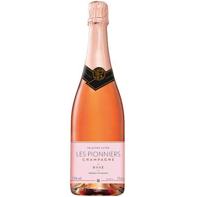 Co-op Les Pionniers Rose NV Champagne 75cl Co-op Les Pionniers Rose NV Champagne 75cl