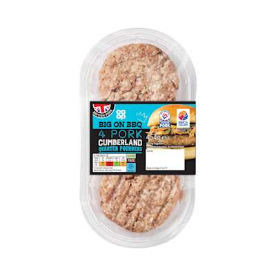 Co-op Cumberland Burger 454g Co-op Cumberland Burger 454g