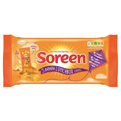 Soreen Banana Lunchbox Loaves 150g Soreen Banana Lunchbox Loaves 150g