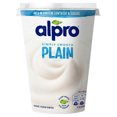 Alpro Simply Plain Soya Yogurt Alpro Simply Plain Soya Yogurt