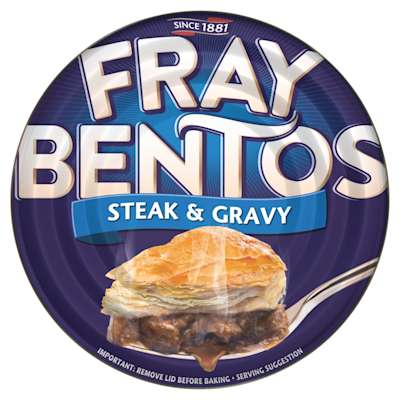 Fray Bentos Steak & Gravy Pie 425g Fray Bentos Steak & Gravy Pie 425g