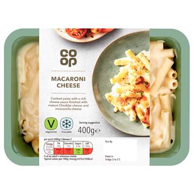 Co-op Macaroni Cheese 400g Co-op Macaroni Cheese 400g