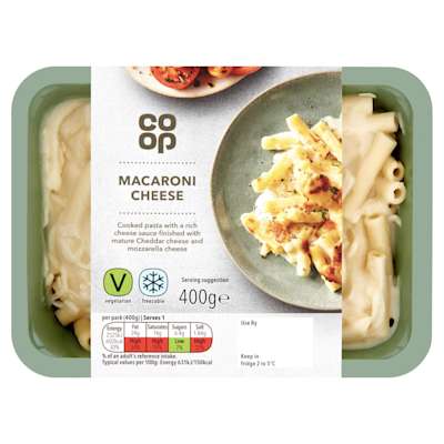 Co-op Macaroni Cheese 400g Co-op Macaroni Cheese 400g