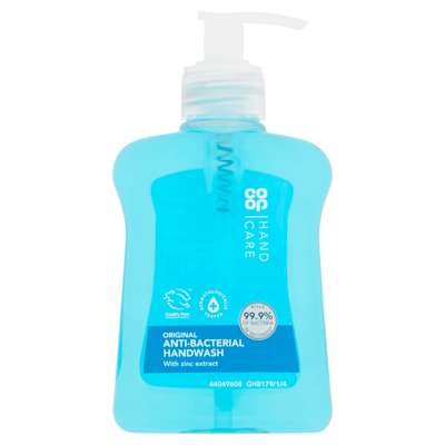 Co-op Anti-Bacterial Handwash 250ml Co-op Anti-Bacterial Handwash 250ml