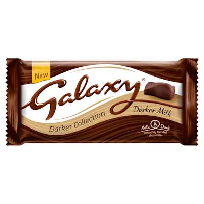 Galaxy Darker Collection Darket Milk Chocolate Bar 110g Galaxy Darker Collection Darket Milk Chocolate Bar 110g