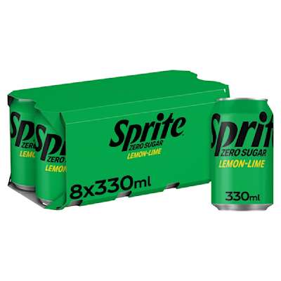 Sprite Zero 8x330ml Sprite Zero 8x330ml