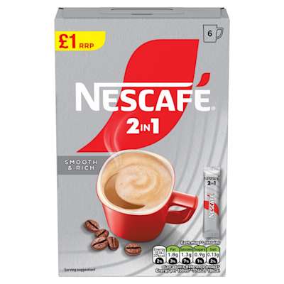 Nescafe 2in1 Original 6 x 9g Nescafe 2in1 Original 6 x 9g
