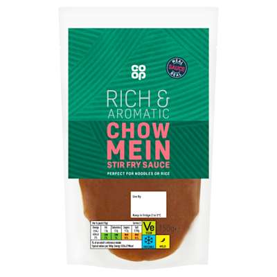 Co-op Chow Mein Stir Fry Sauce 150g Co-op Chow Mein Stir Fry Sauce 150g