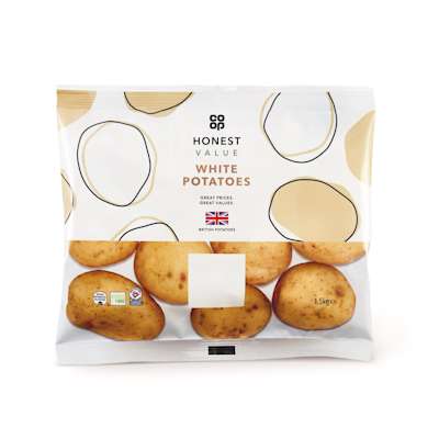 Co-op Honest Value Potatoes 1.5kg Co-op Honest Value Potatoes 1.5kg