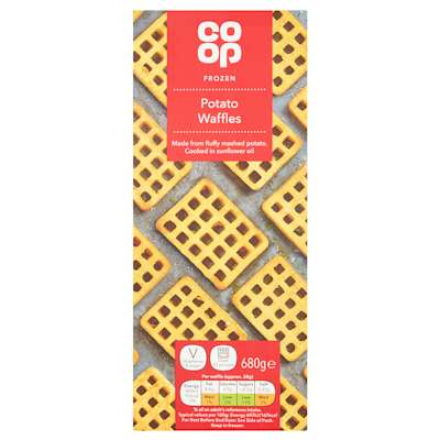 Co-op Potato Waffles 680g Co-op Potato Waffles 680g