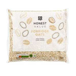 Co-op Honest Value Oats 1kg Co-op Honest Value Oats 1kg