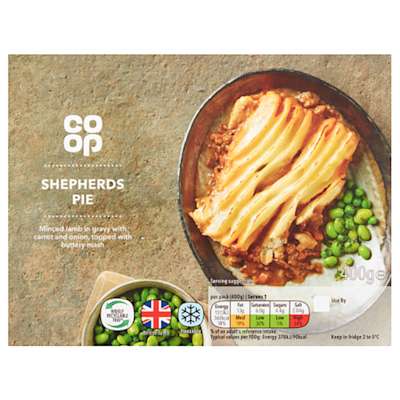 Co-op Shepherds Pie 400g Co-op Shepherds Pie 400g