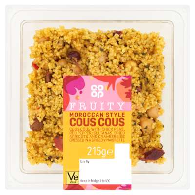Co-op Moroccan Cous Cous 215g Co-op Moroccan Cous Cous 215g