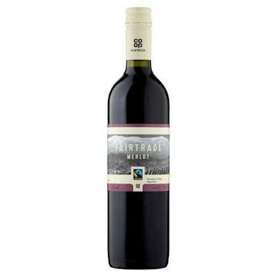 Co-op Fairtrade Merlot 75cl Co-op Fairtrade Merlot 75cl