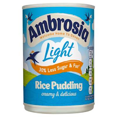 Ambrosia Low Fat Rice Pudding 400g Ambrosia Low Fat Rice Pudding 400g