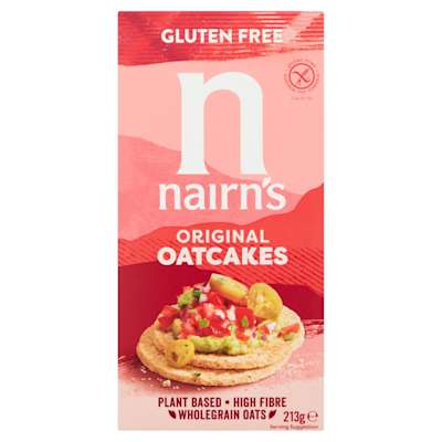 Nairns Gluten Free Oat Cakes 213g        Nairns Gluten Free Oat Cakes 213g
