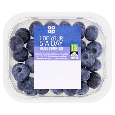 Co-op Blueberries Punnet 150G Co-op Blueberries Punnet 150G