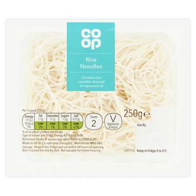 Co-op Rice Noodles 250g Co-op Rice Noodles 250g