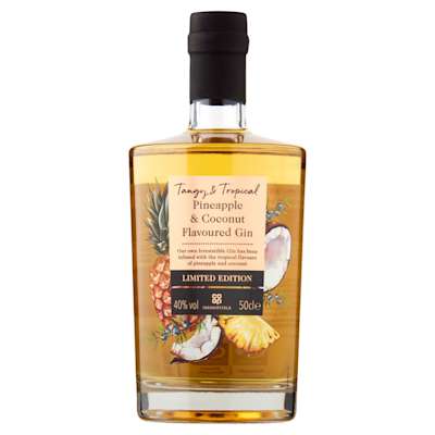 Co-op Irresistible Pineapple & Coconut Flavoured Gin 50cl Co-op Irresistible Pineapple & Coconut Flavoured Gin 50cl