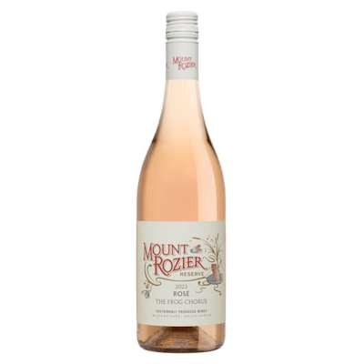Mount Rozier Reserve Fairtrade Frog Chorus Rose 75cl Mount Rozier Reserve Fairtrade Frog Chorus Rose 75cl