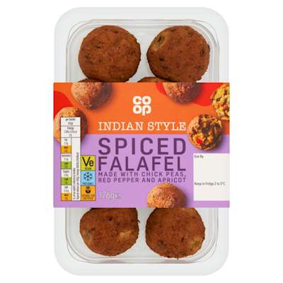 Vegan Indian Spiced Falafel 200g Vegan Indian Spiced Falafel 200g