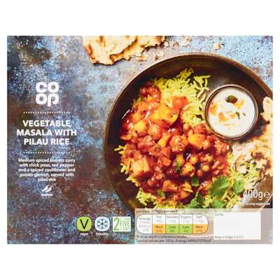 Co-op Vegetable masala & Rice 400g Co-op Vegetable masala & Rice 400g