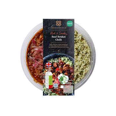 Co-op Irresistible Beef Brisket Chilli 400g Co-op Irresistible Beef Brisket Chilli 400g